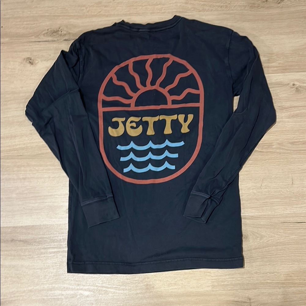 Jetty graphic long sleeve tee